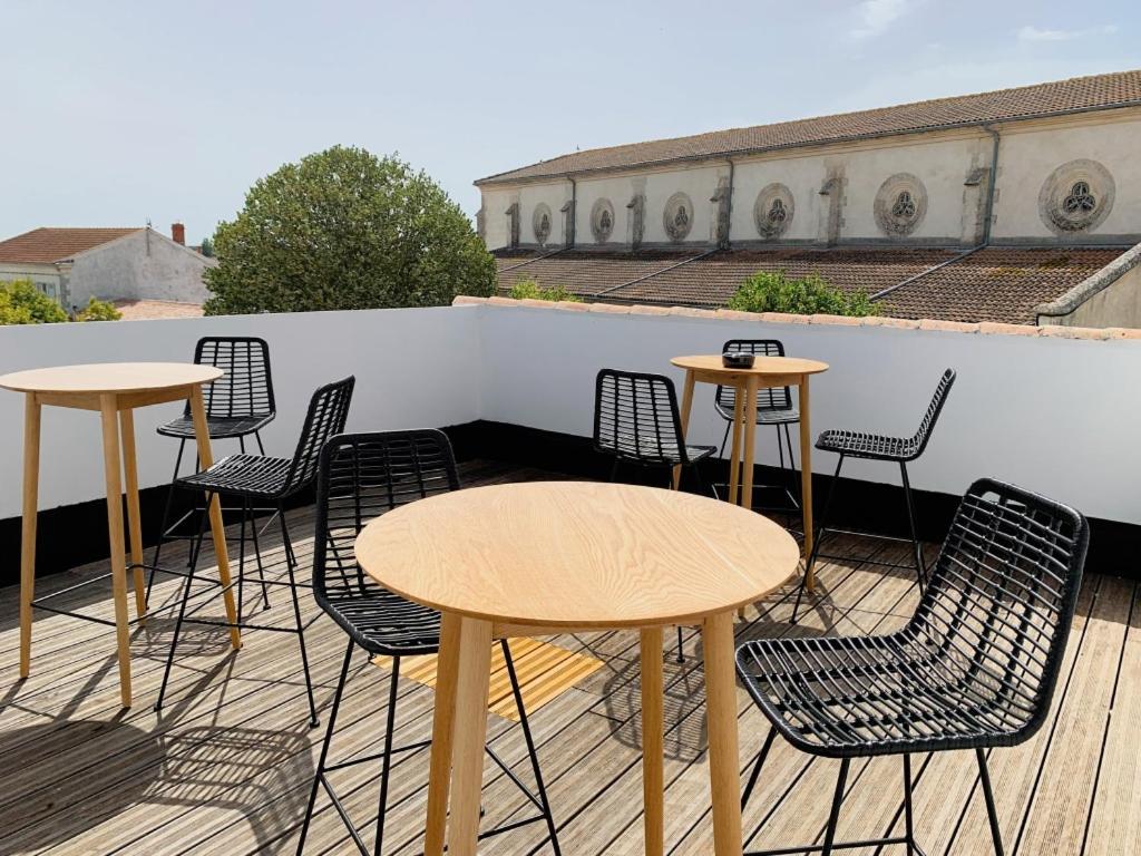 Hotel Les Mouettes La Couarde-sur-Mer Zewnętrze zdjęcie